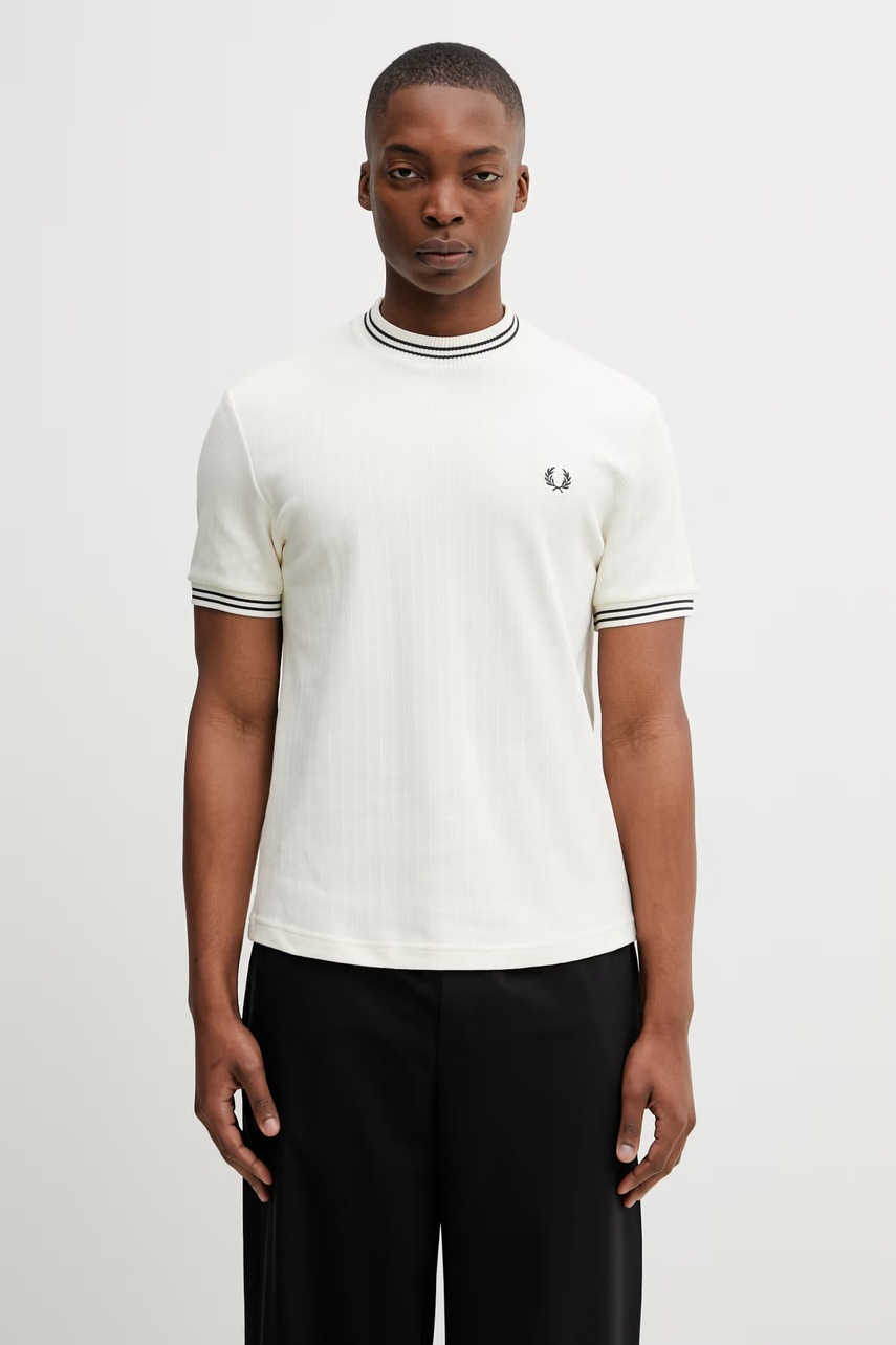 Tricou din bumbac fred perry Tricou din bumbac fred perry