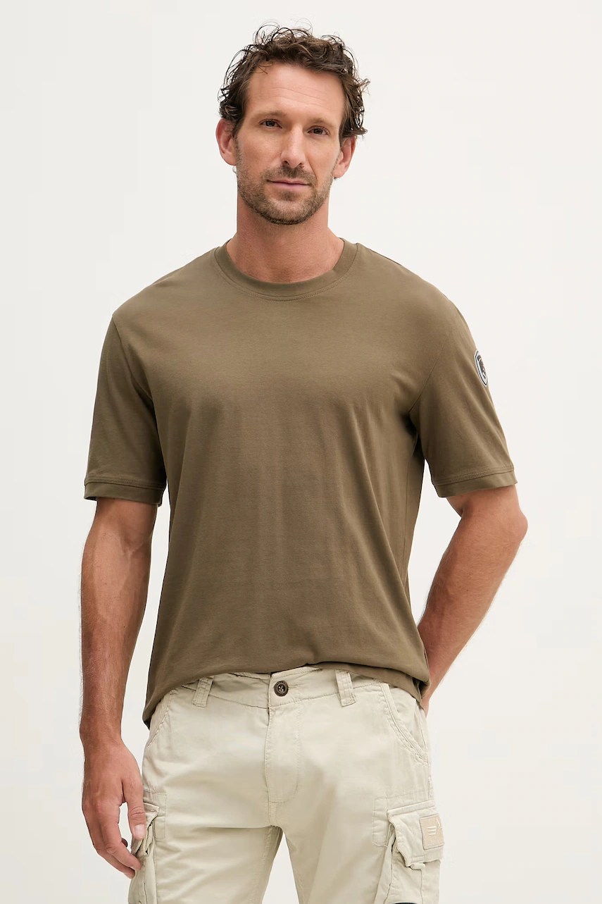 Tricou blauer pentru bărbați, din bumbac HANSON Tricou blauer pentru bărbați, din bumbac HANSON