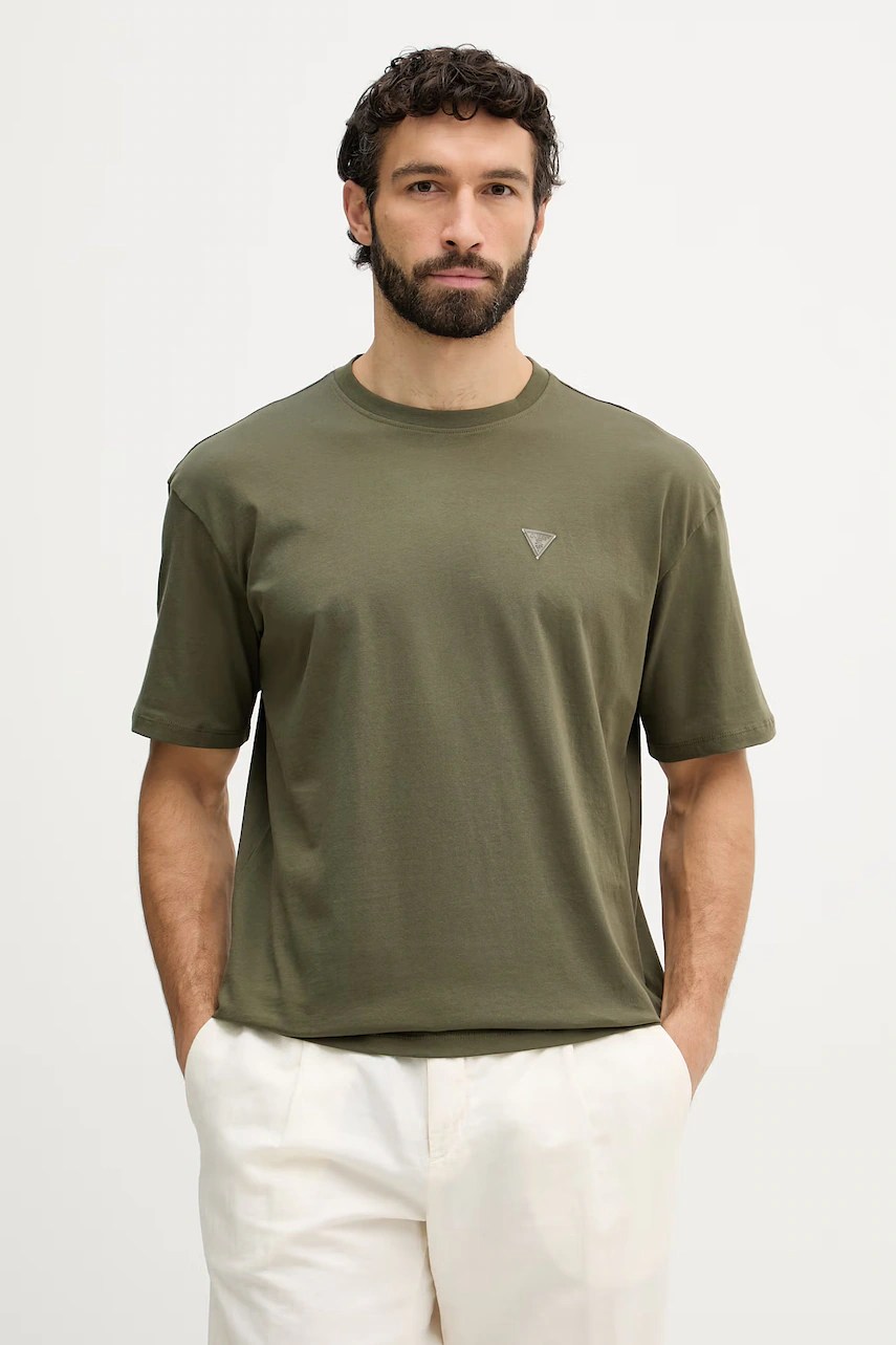 Tricou guess pentru bărbați din bumbac Tricou guess pentru bărbați din bumbac