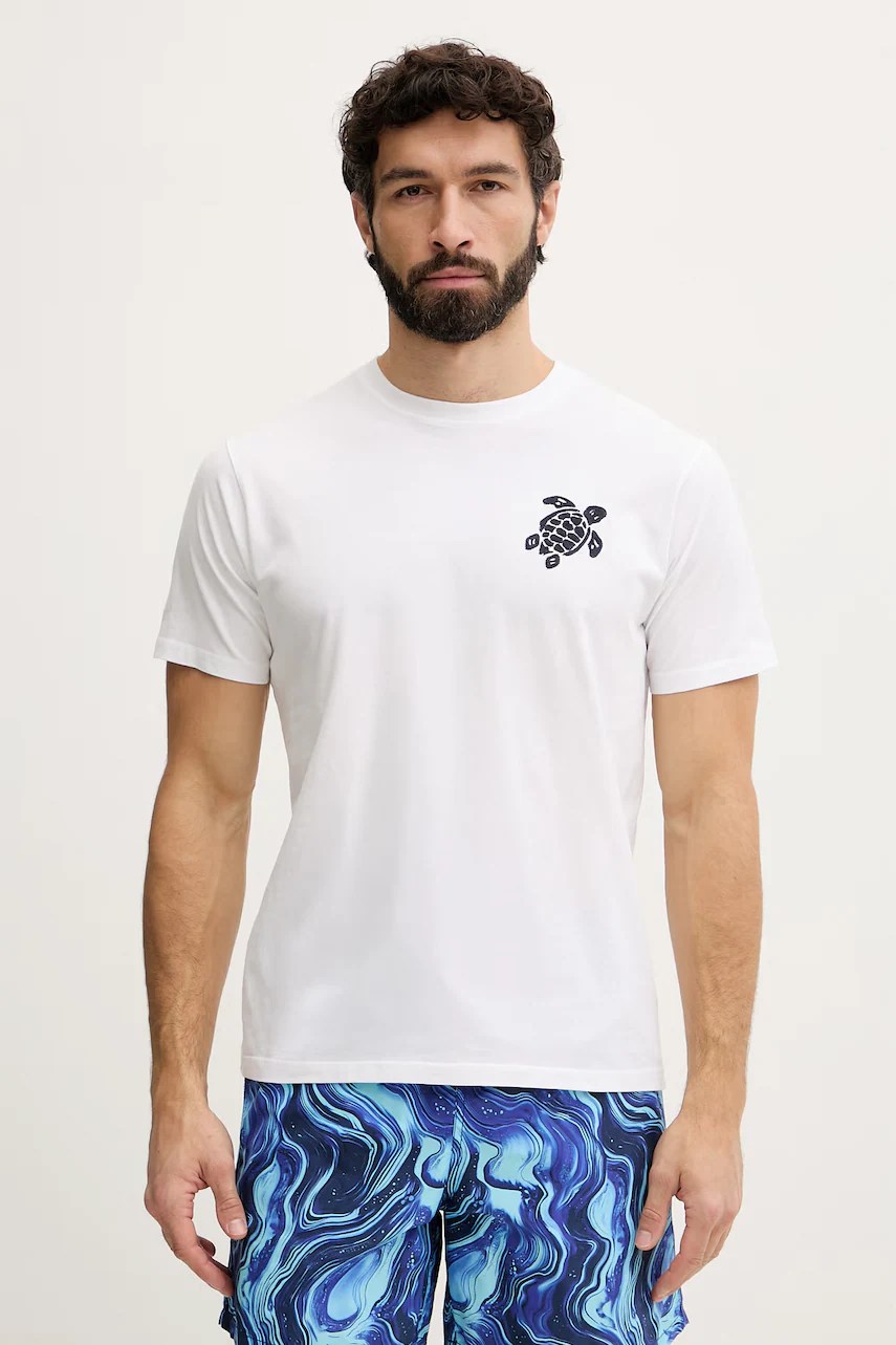 Tricou pentru bărbați vilebrequin din bumbac PARTISOL Tricou pentru bărbați vilebrequin din bumbac PARTISOL