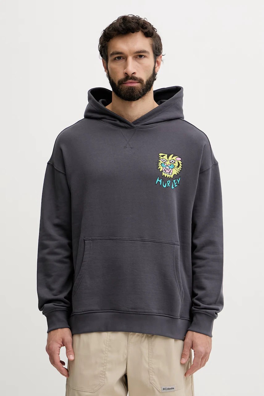 Hurley hanorac bărbați din bumbac ETAM Hurley hanorac bărbați din bumbac ETAM