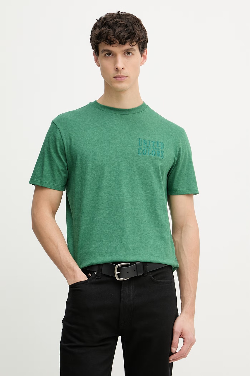 Tricou pentru bărbați united colors of benetton, din bumbac Tricou pentru bărbați united colors of benetton, din bumbac