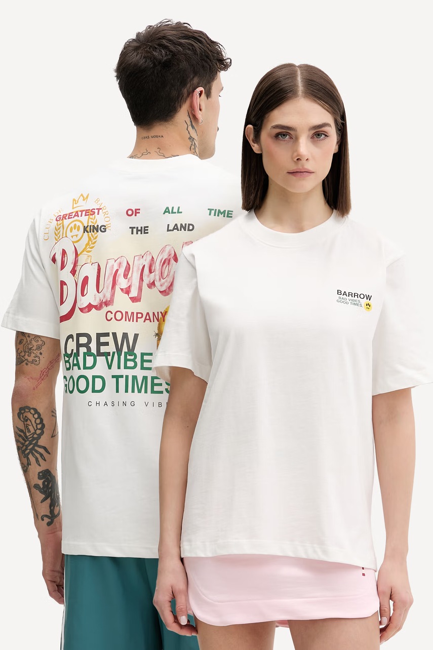 Tricou barrow pentru bărbați, din bumbac Tricou barrow pentru bărbați, din bumbac