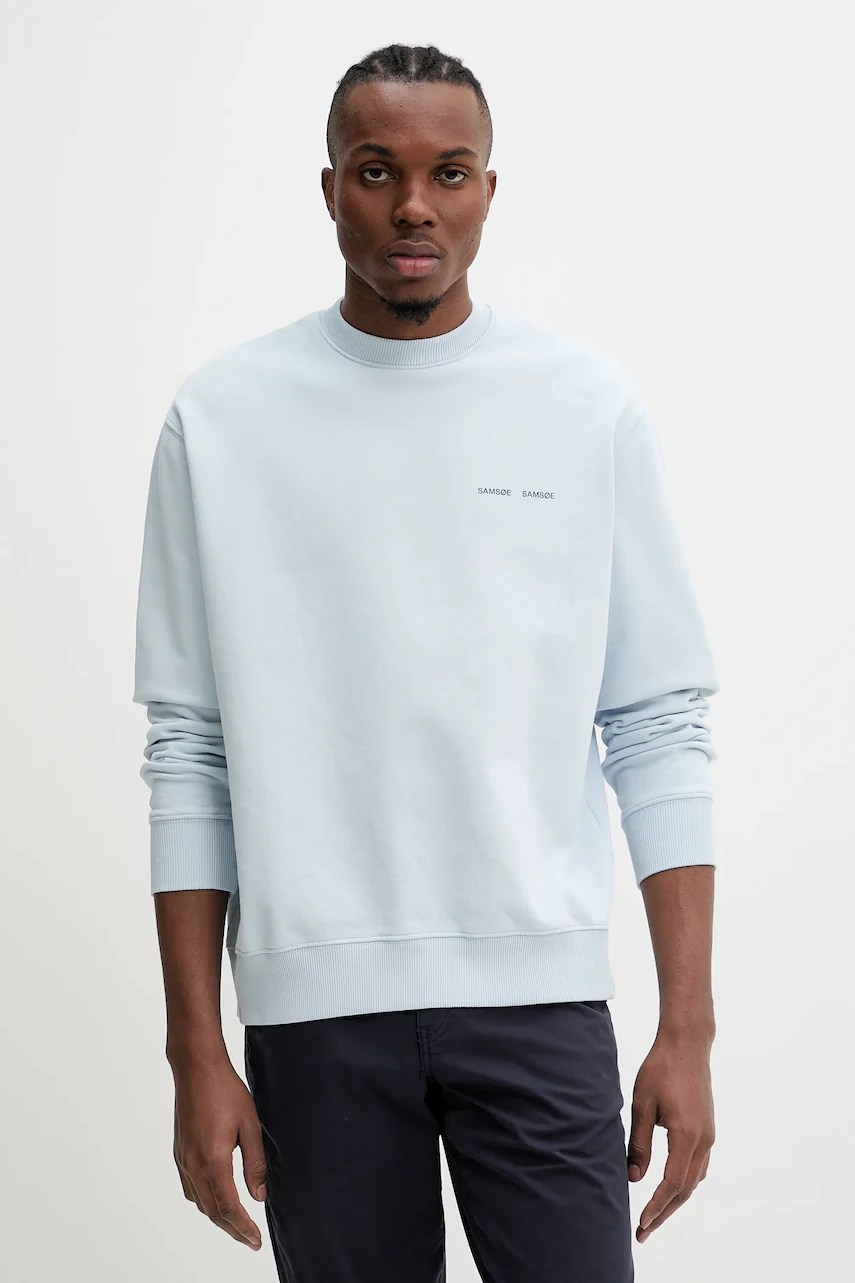 Hanorac de bumbac Norsbro de la samsoe samsoe Hanorac de bumbac Norsbro de la samsoe samsoe