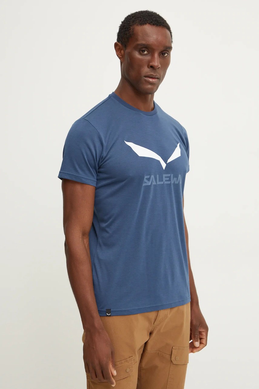 Tricou sport salewa Solidlogo Tricou sport salewa Solidlogo