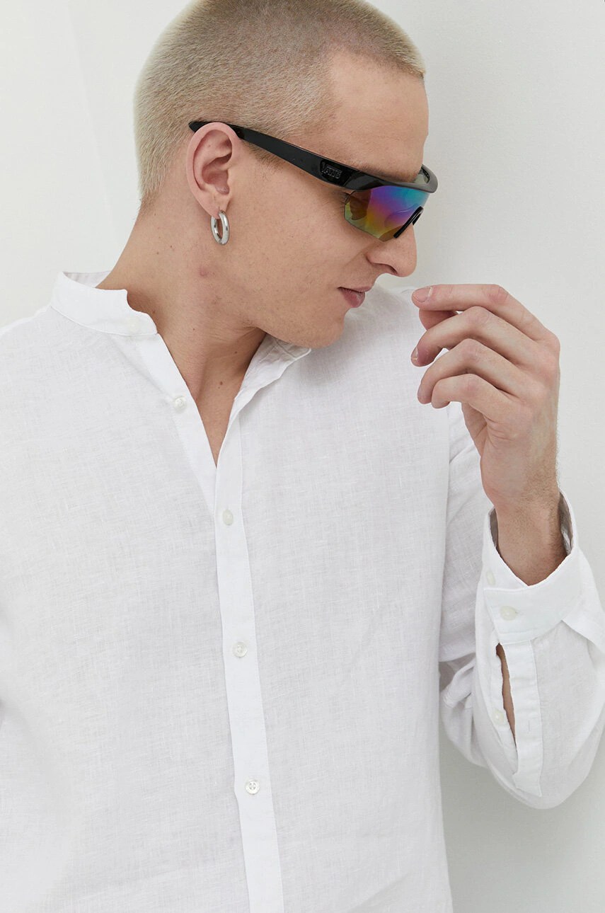 Hugo cămașă bărbătească din in 100% Hugo cămașă bărbătească din in 100%