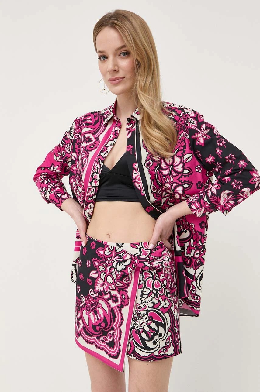 Pantaloni scurți din bumbac red valentino Pantaloni scurți din bumbac red valentino