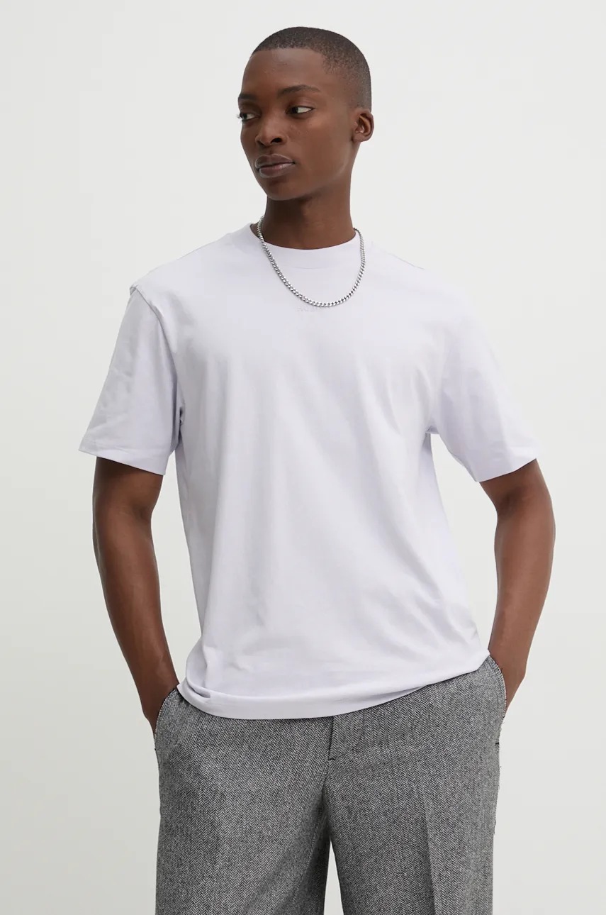 Tricou bărbătesc HUGO din bumbac Dapolino Tricou bărbătesc HUGO din bumbac Dapolino