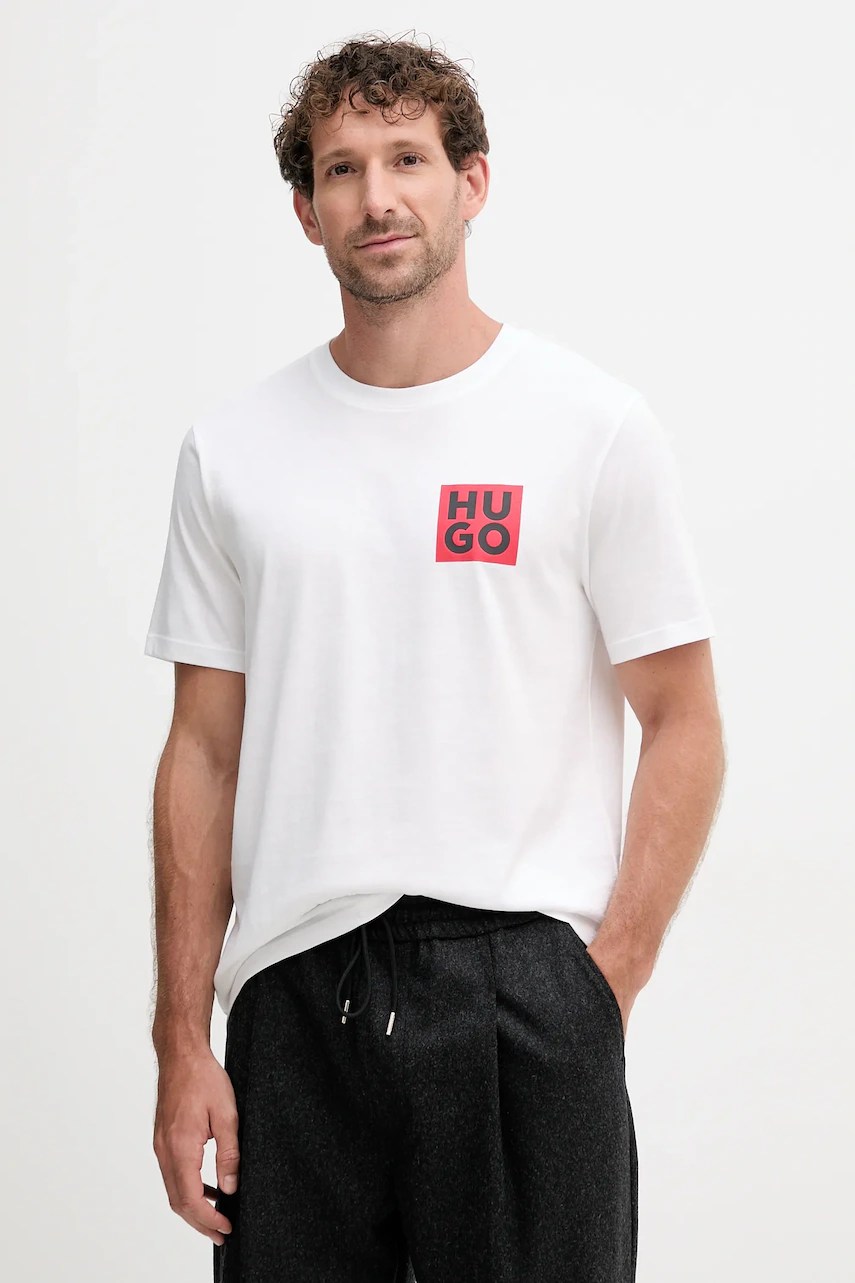 Hugo tricou din bumbac Detzington Hugo tricou din bumbac Detzington