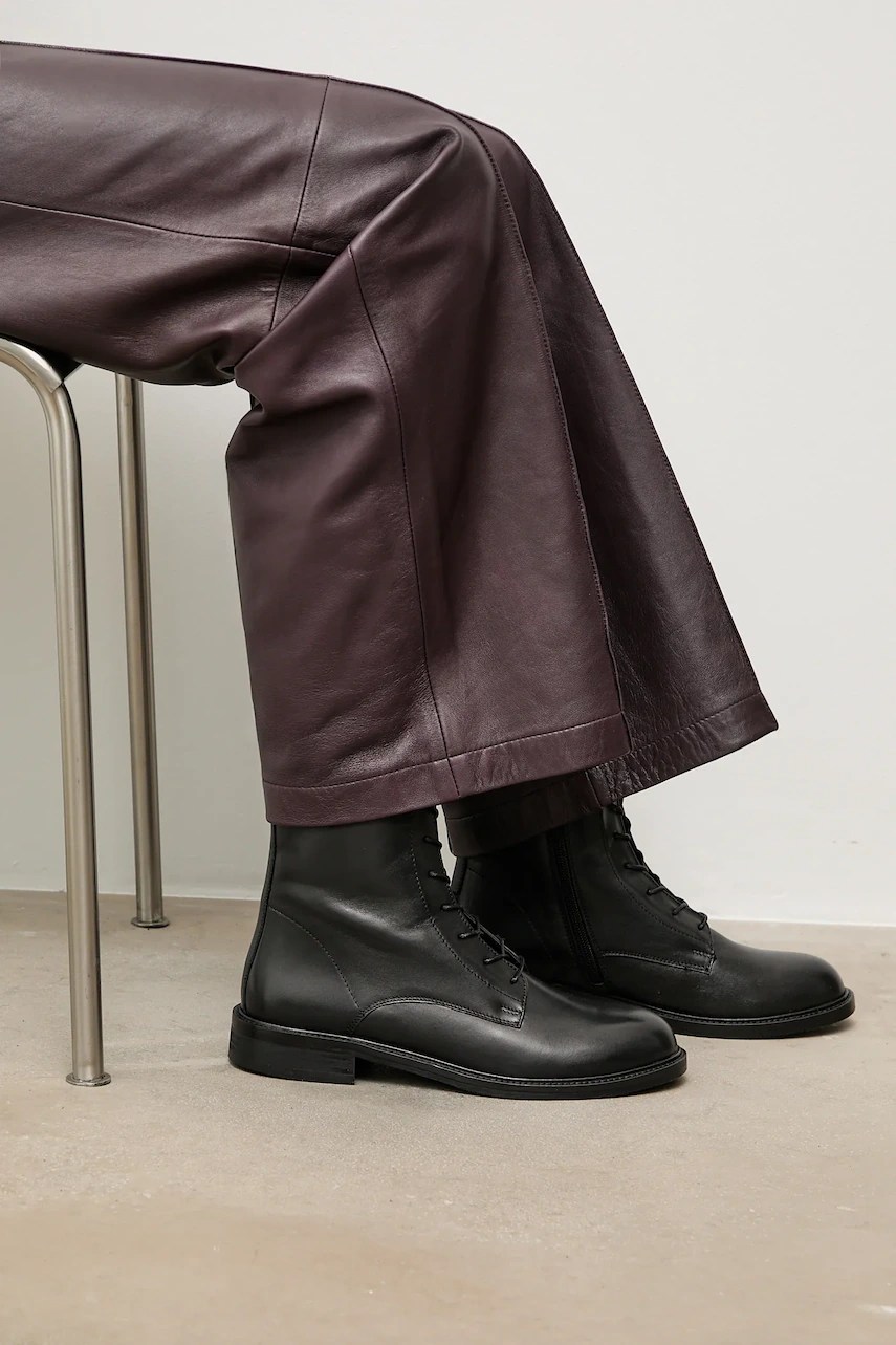 Cizme de piele answear.LAB Cizme de piele answear.LAB