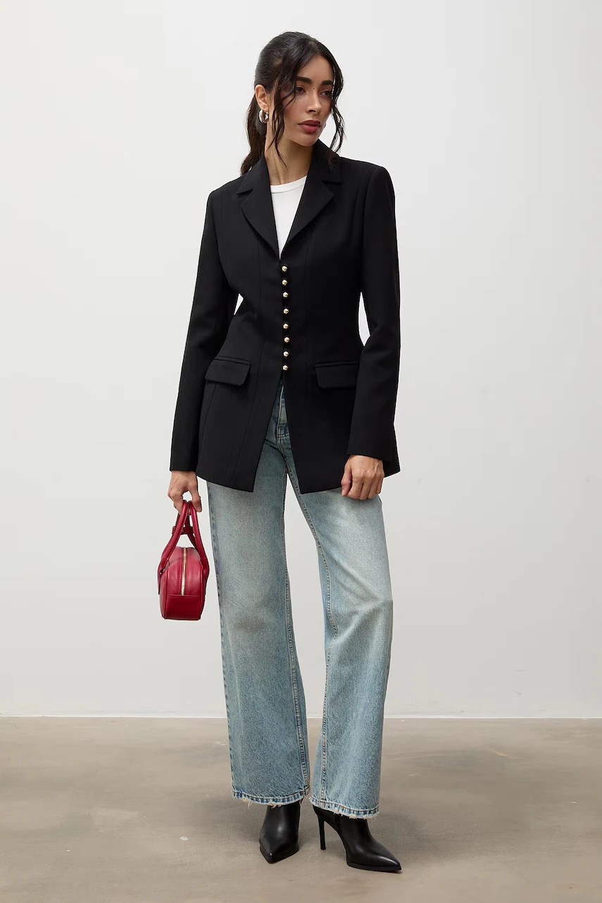 Sacou pentru femei – Answear.LAB Sacou pentru femei – Answear.LAB