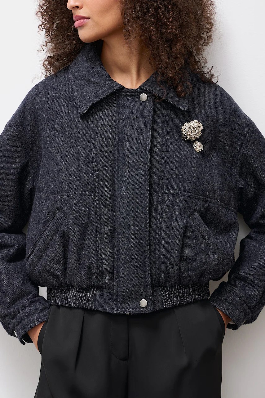 Geacă oversize pentru femei din bumbac – Answear.LAB Geacă oversize pentru femei din bumbac – Answear.LAB