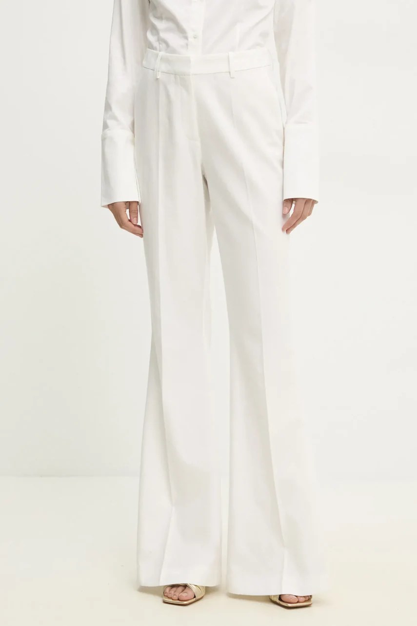 Pantaloni evazați answear lab de costum Pantaloni evazați answear lab de costum