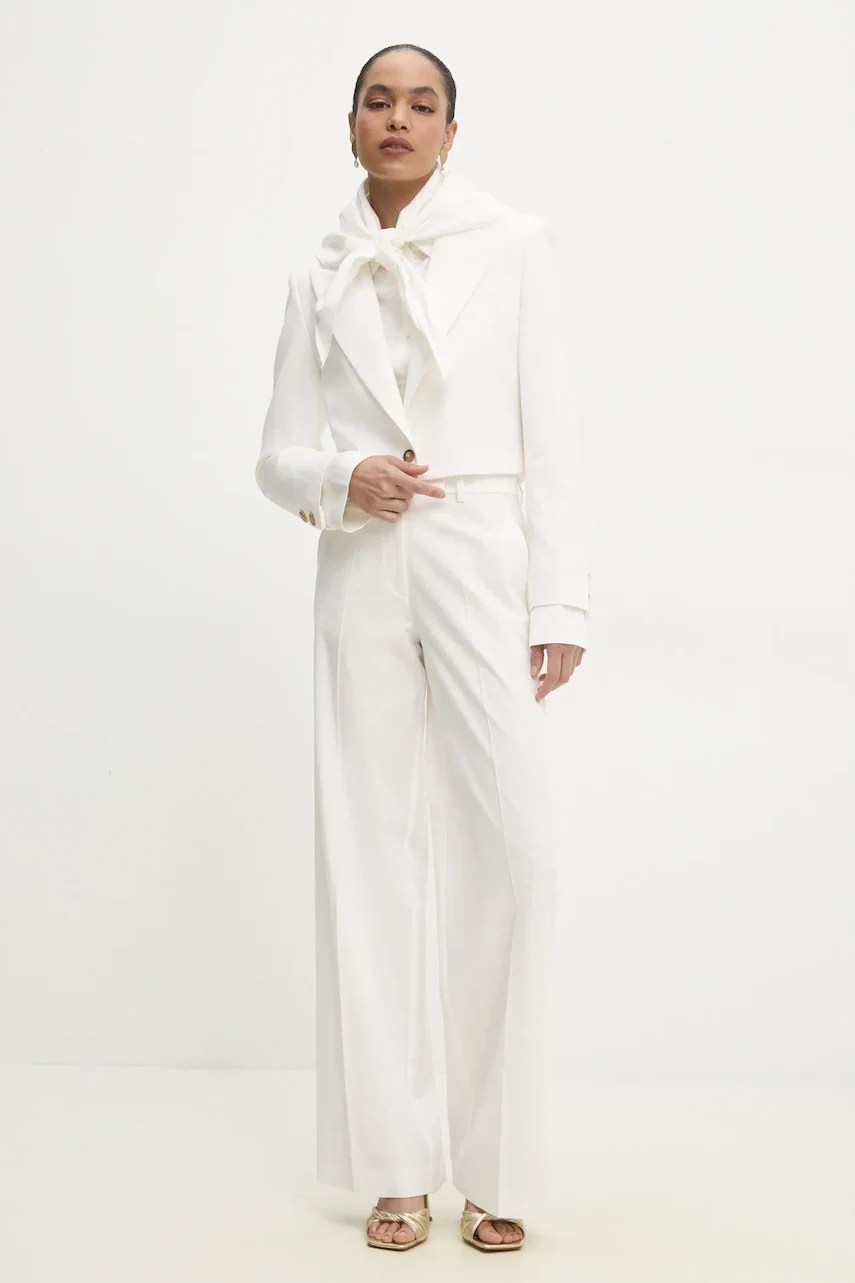 Pantaloni largi answear lab pentru costum Pantaloni largi answear lab pentru costum