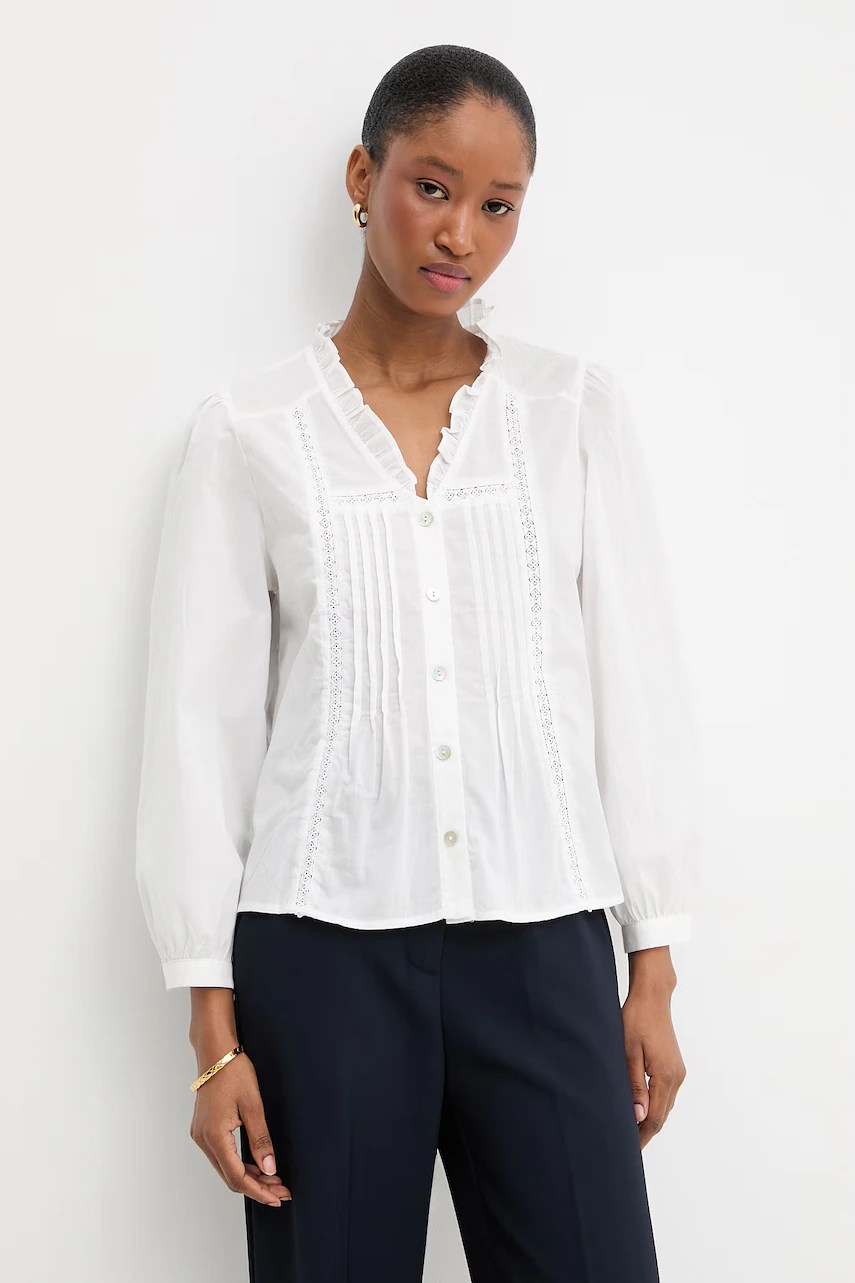 Hanorac answear.LAB din bumbac cu broderie decorativă Hanorac answear.LAB din bumbac cu broderie decorativă