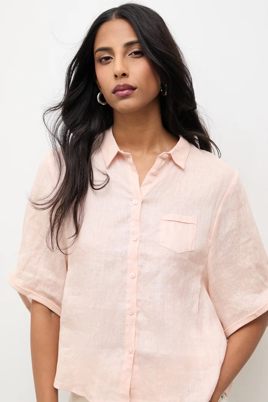 Cămașă lejeră de in answear.LAB Cămașă lejeră de in answear.LAB