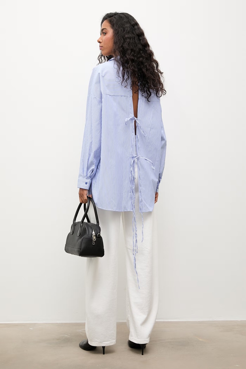 Cămașă pentru femei answear.LAB din bumbac Cămașă pentru femei answear.LAB din bumbac