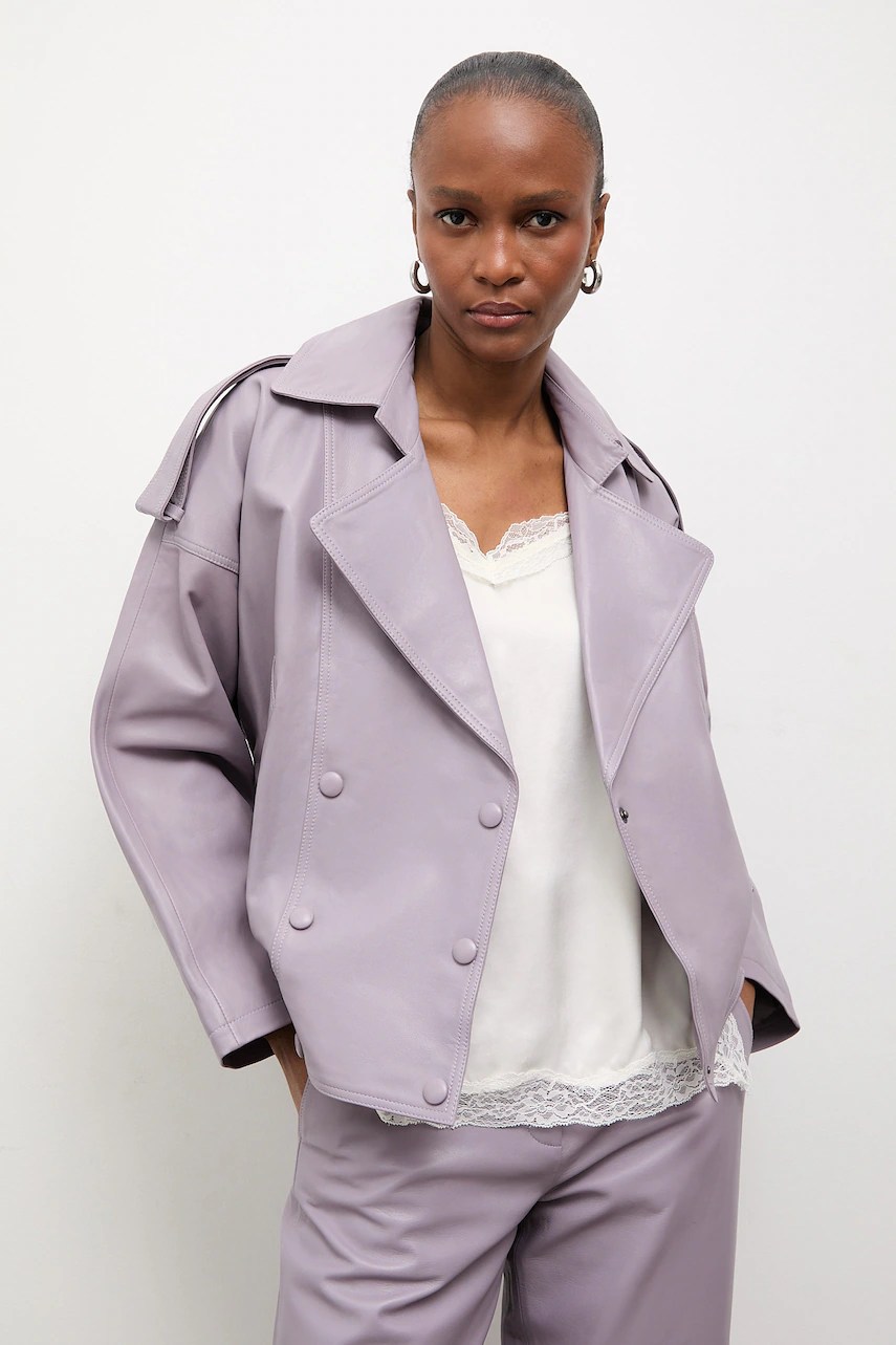 Jachetă pentru femei din piele CHARLOTTE – Unscripted Collection Jachetă pentru femei din piele CHARLOTTE – Unscripted Collection