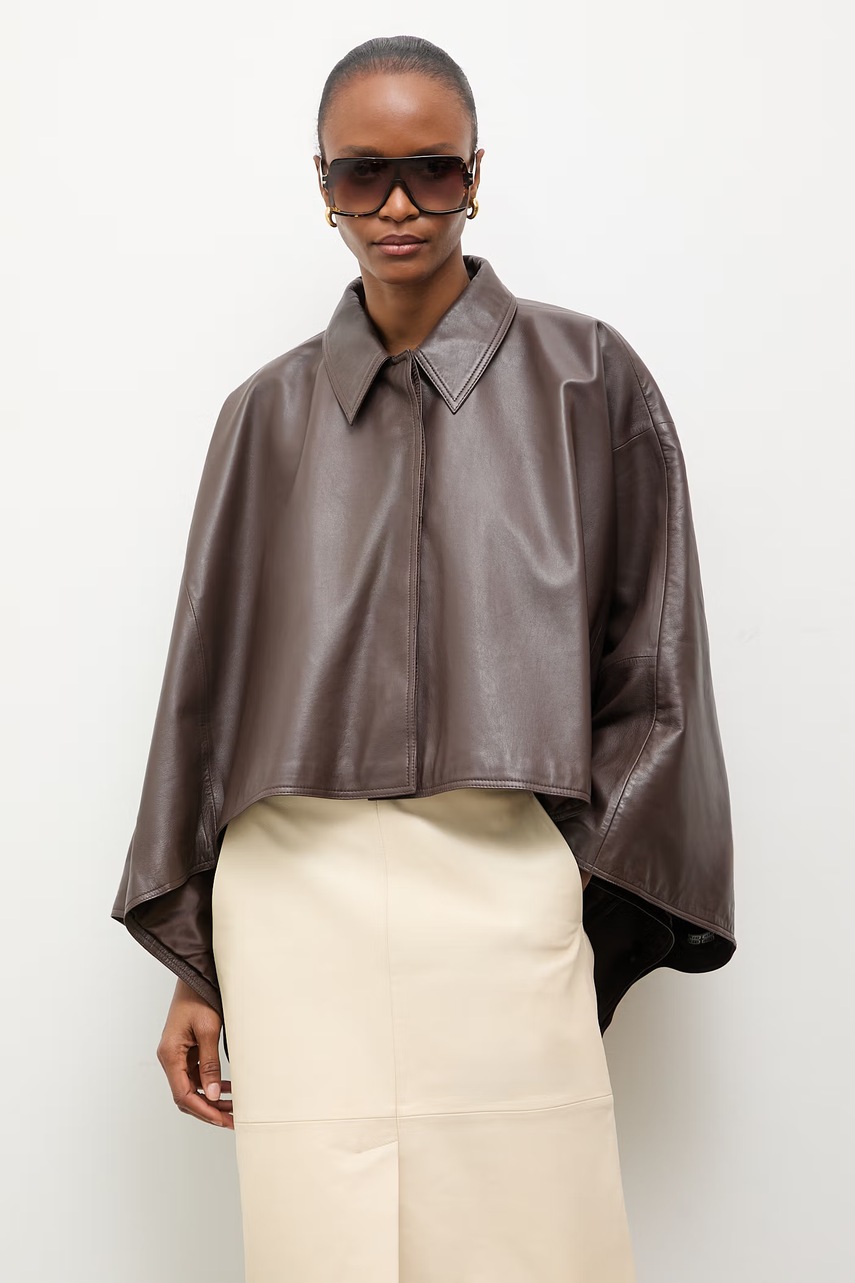 Answear.LAB jachetă pentru femei din piele din colecția VEXA Unscripted Answear.LAB jachetă pentru femei din piele din colecția VEXA Unscripted