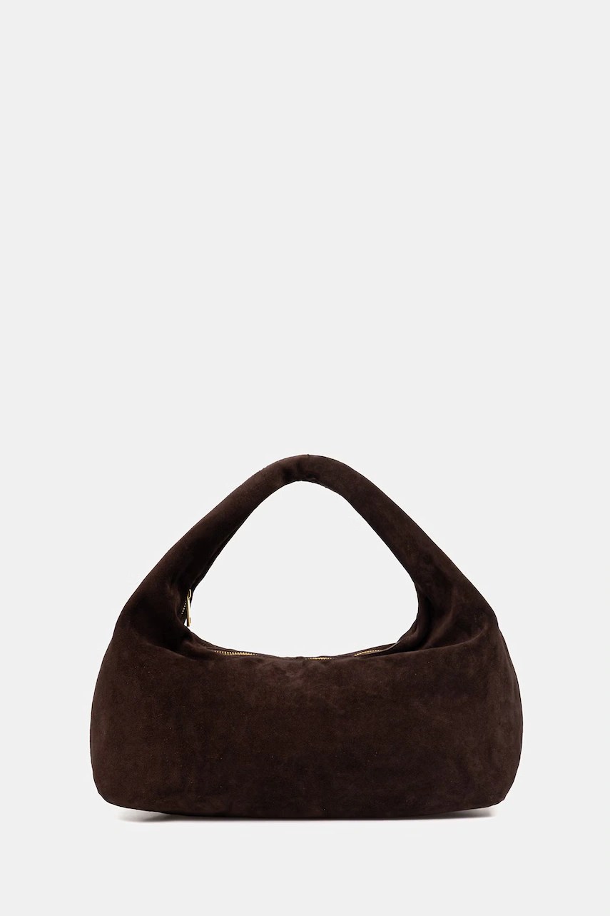 Geantă de mână din piele întoarsă answear.LAB Unscripted Collection Geantă de mână din piele întoarsă answear.LAB Unscripted Collection