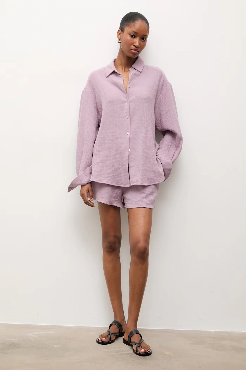 Compleu damă din bumbac answear.LAB Compleu damă din bumbac answear.LAB