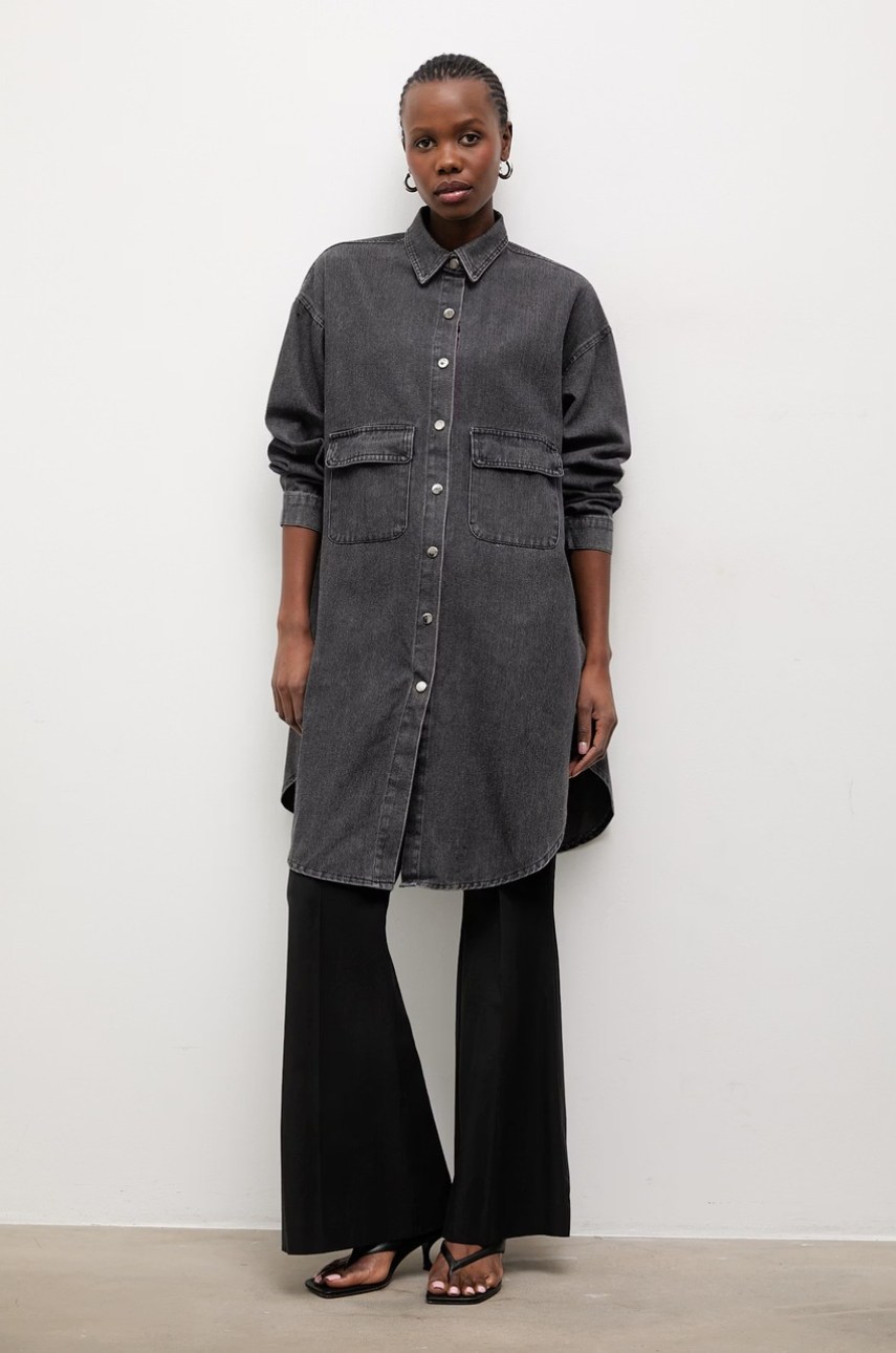 Cămașă din denim answear lab Cămașă din denim answear lab