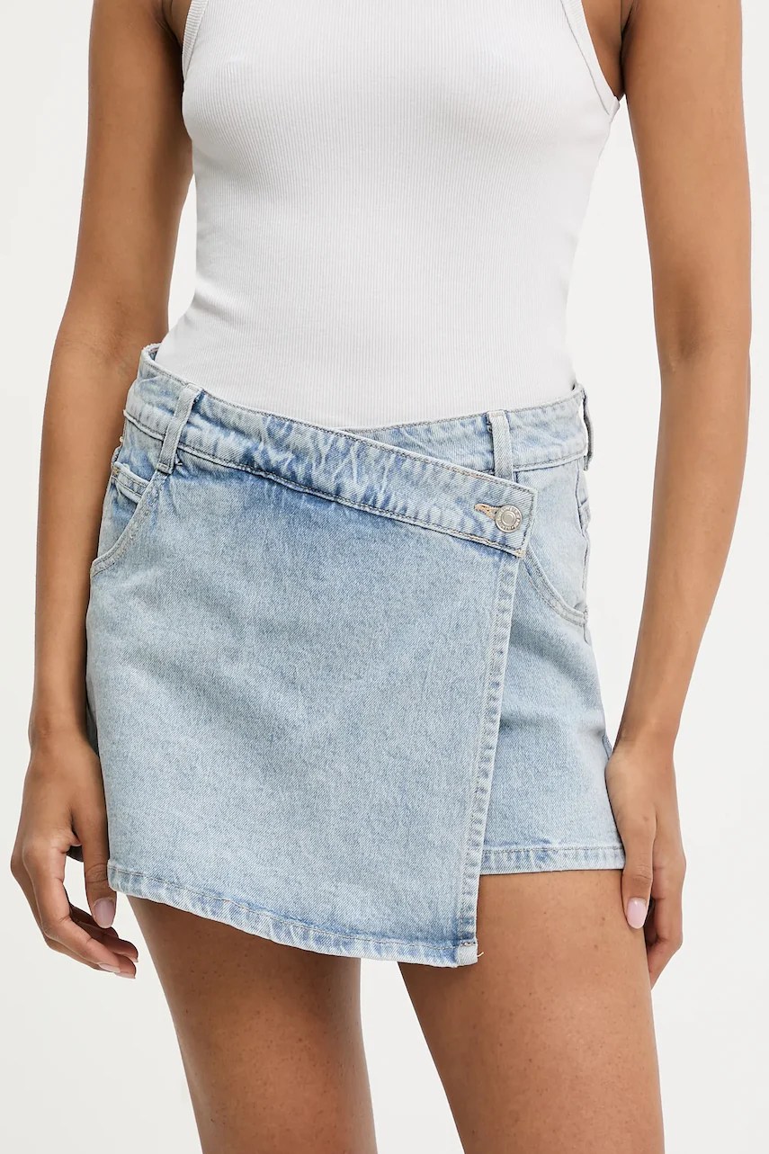 Pantaloni scurți jeans answear lab Pantaloni scurți jeans answear lab
