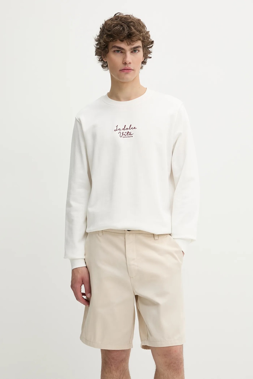 Hanorac solid de bumbac PARLY Hanorac solid de bumbac PARLY