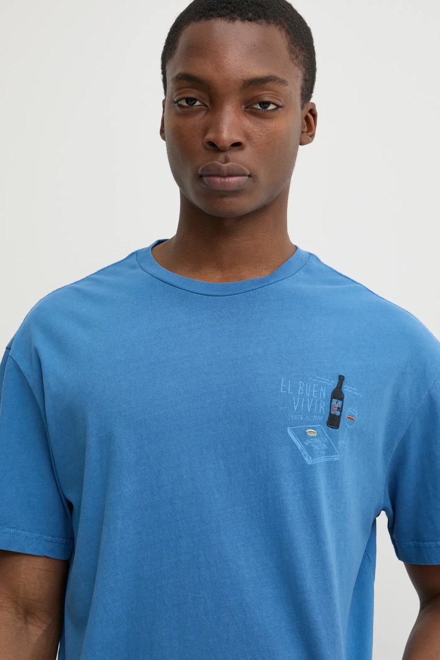 Tricou solid din bumbac ORVAL Tricou solid din bumbac ORVAL