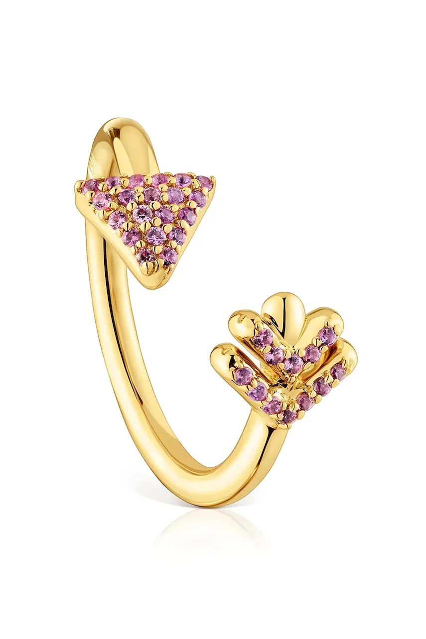 Inel de damă tous din argint placat cu aur Inel de damă tous din argint placat cu aur