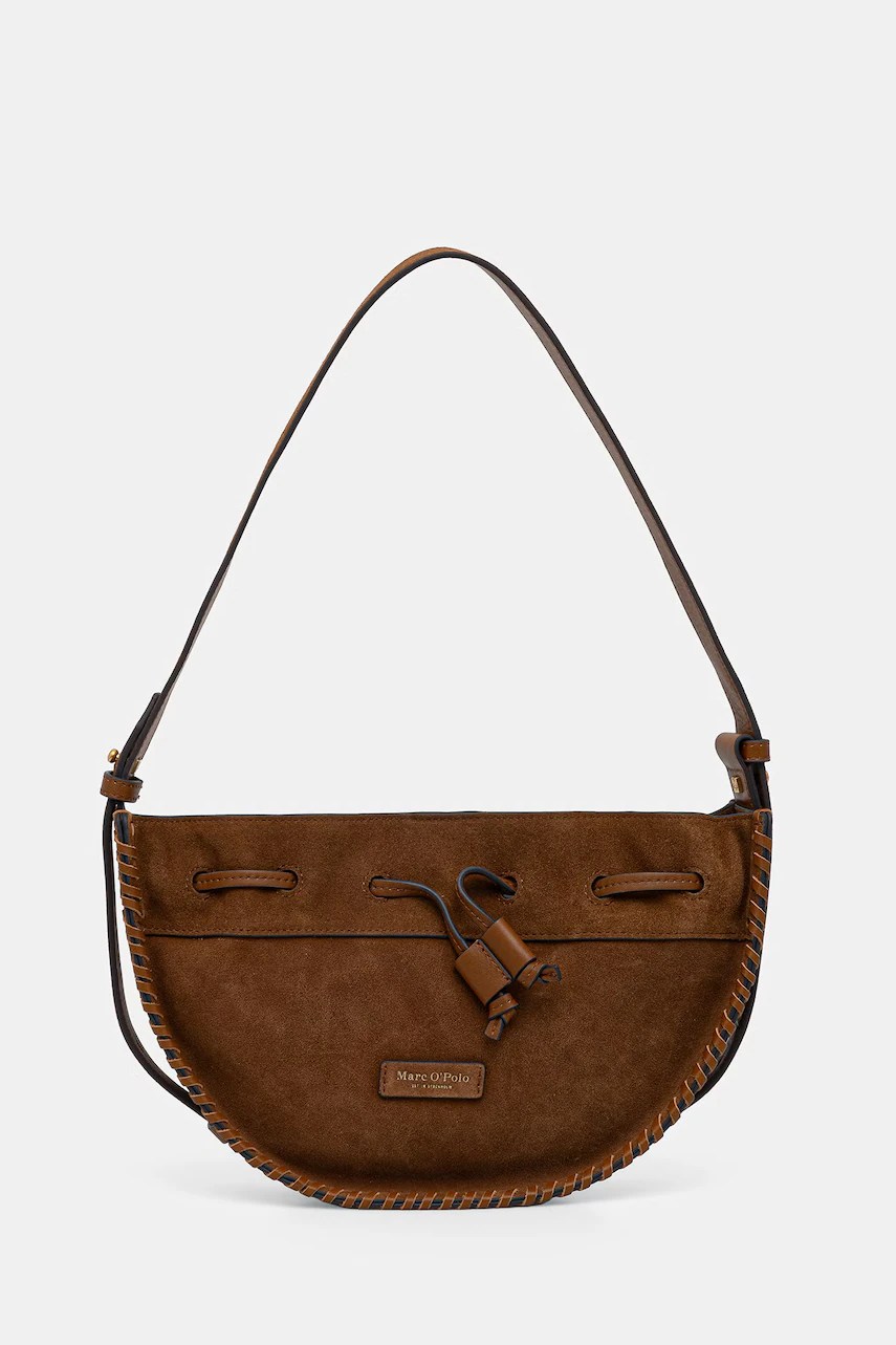 Geantă crossbody marc o’polo din piele întoarsă pentru femei Geantă crossbody marc o’polo din piele întoarsă pentru femei