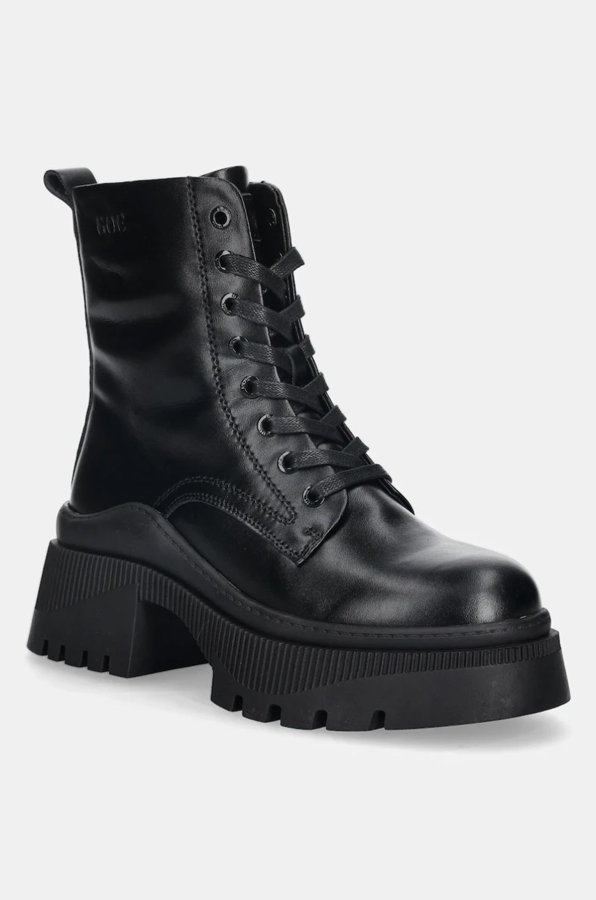 Boe bocanci de piele Boe bocanci de piele