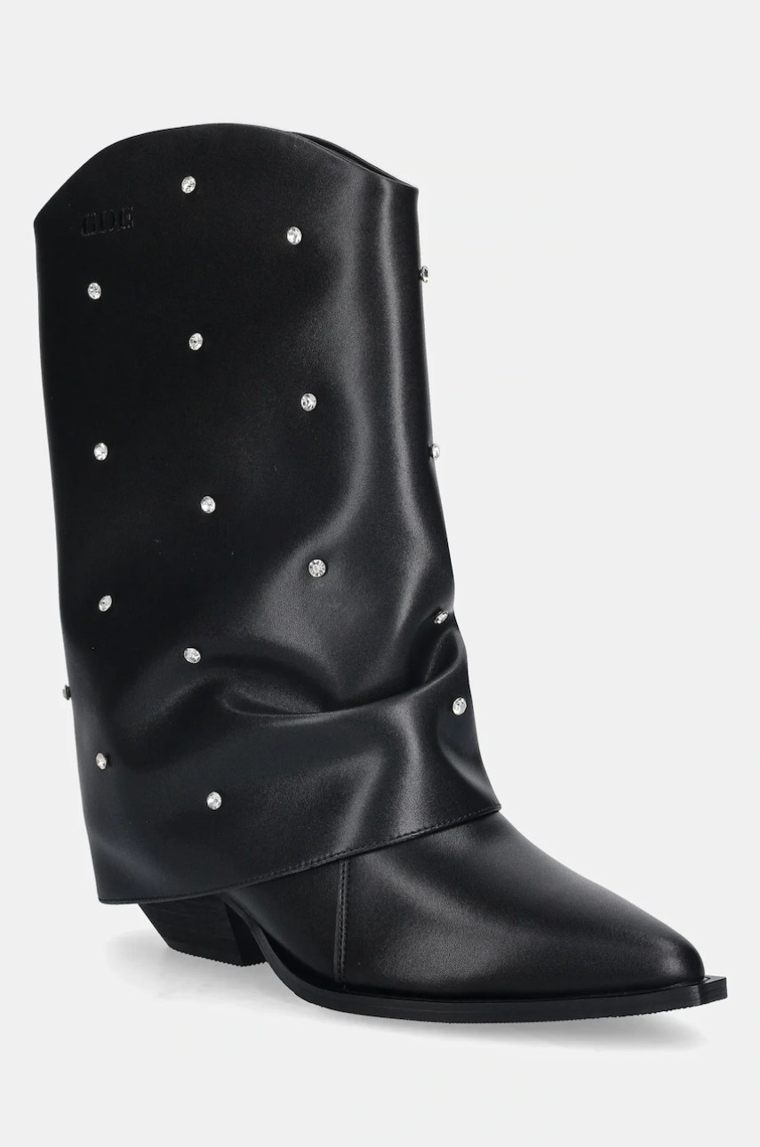 Ghete de piele GOE cu toc 8 cm Ghete de piele GOE cu toc 8 cm
