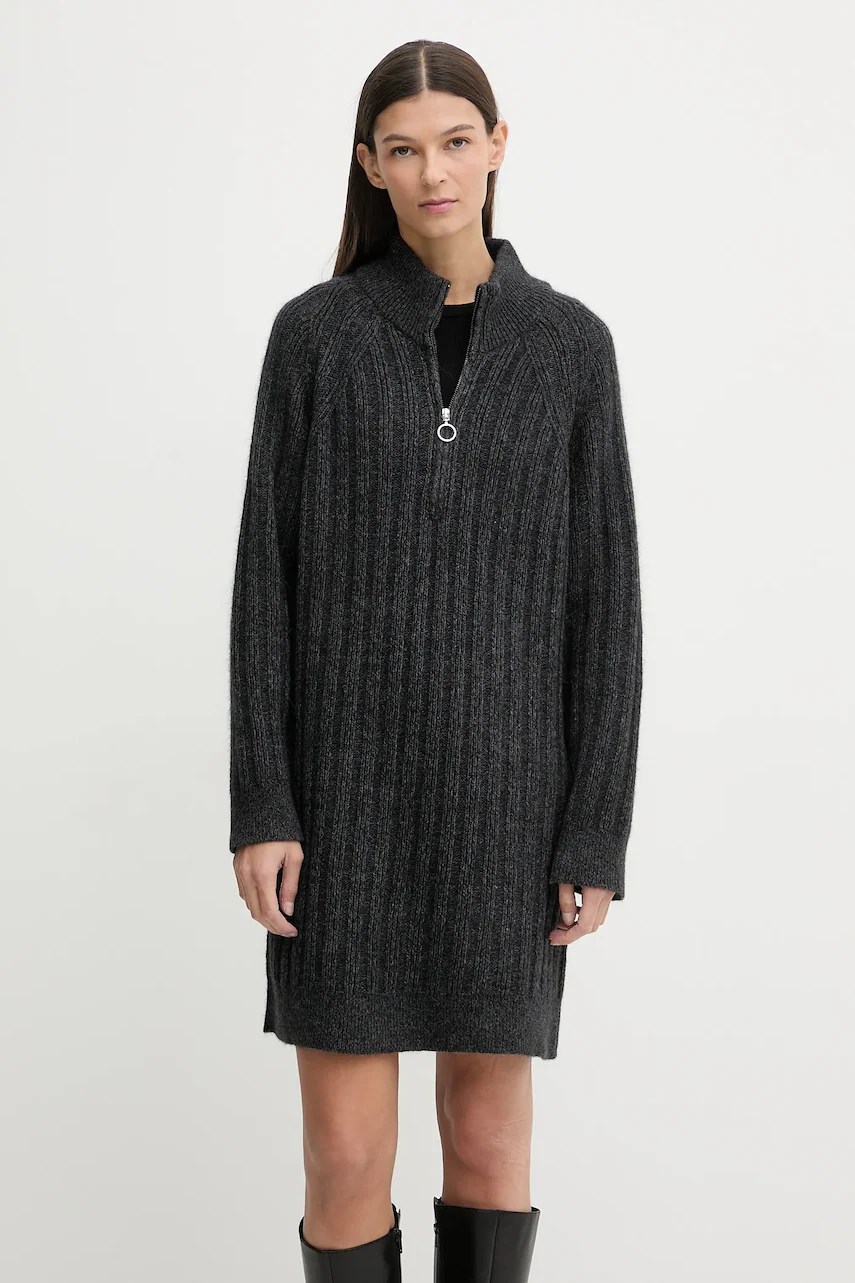 Rochie marc o’polo cu lână și fason în cloș Rochie marc o’polo cu lână și fason în cloș