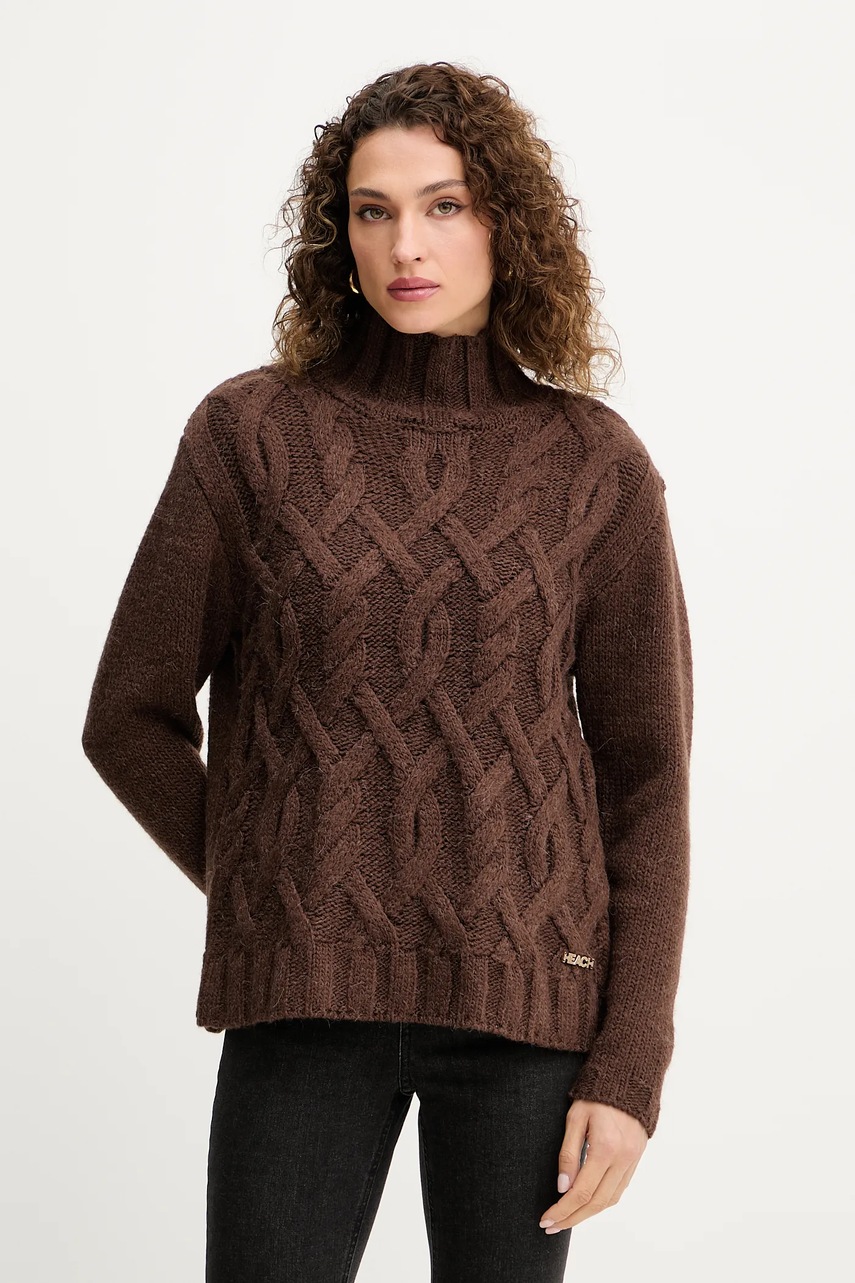 Silvian heach pulover HENRY din lână Silvian heach pulover HENRY din lână