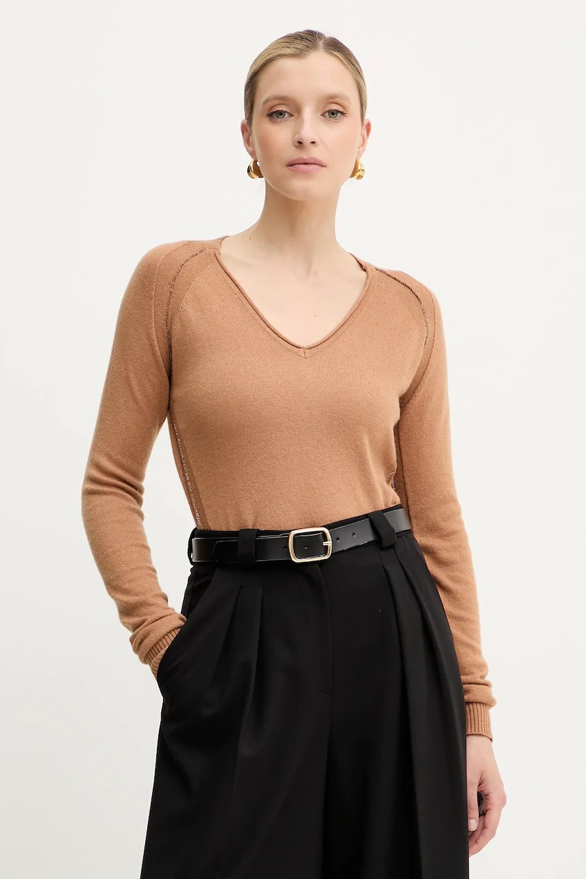 Pulover DIEGOROSA silvian heach din amestec de lână Pulover DIEGOROSA silvian heach din amestec de lână