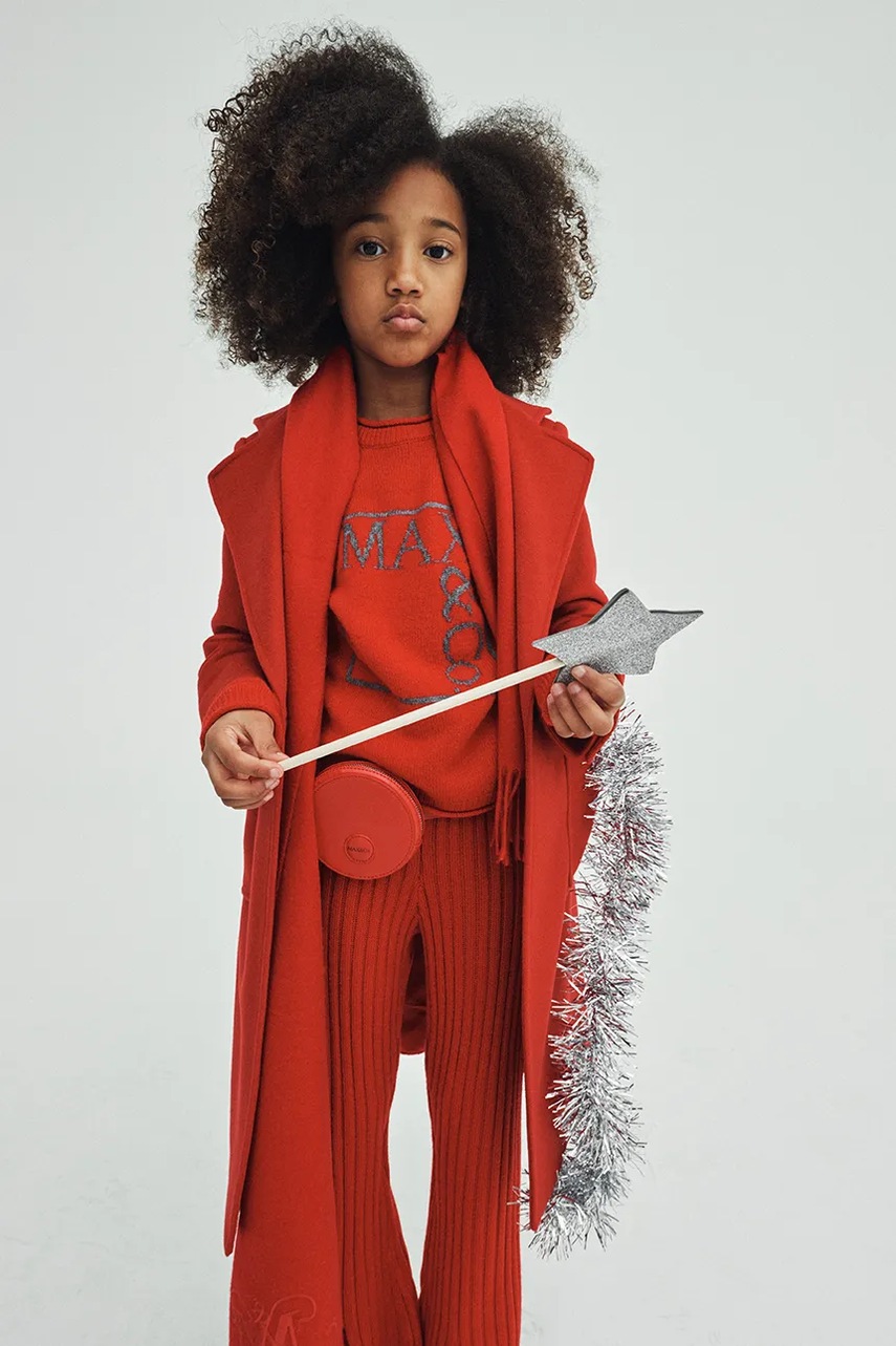 Pulover de lână pentru copii MAX&co. MAXK21F KNITWEAR Pulover de lână pentru copii MAX&co. MAXK21F KNITWEAR