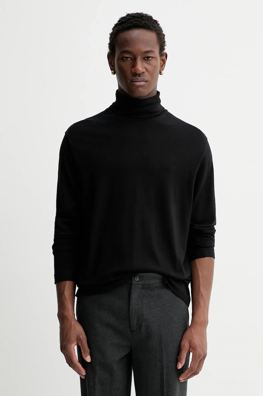 Marc o’polo tricou mânecă lungă din lână Marc o’polo tricou mânecă lungă din lână