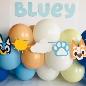 Bluey Inspired Party Garlands Bluey Inspired Party Garlands