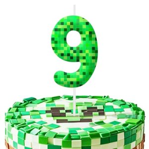 Minecraft Inspired Birthday Candles Minecraft Inspired Birthday Candles
