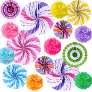 Fan the Fun! Candyland Paper Fans & Lanterns to Light Up Your Party Fan the Fun! Candyland Paper Fans & Lanterns to Light Up Your Party