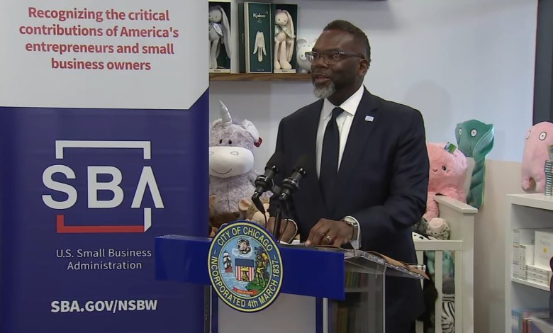The National Small Business Week starts in Hyde Park in Chicago with US Small Business Administration, Mayor Brandon Johnson The National Small Business Week starts in Hyde Park in Chicago with US Small Business Administration, Mayor Brandon Johnson