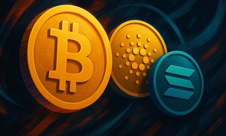 ADA works better than Bitcoin and Solana today ADA works better than Bitcoin and Solana today