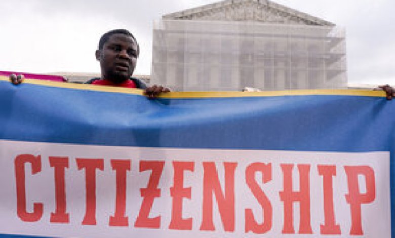 The Supreme Court hears a matter of citizenship of birth law. What were the main dishes to remember? The Supreme Court hears a matter of citizenship of birth law. What were the main dishes to remember?