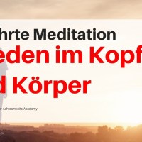 Geführte Meditation – Loslassen von Angst, Unruhe, Sorgen, Stress, Traurigkeit Geführte Meditation – Loslassen von Angst, Unruhe, Sorgen, Stress, Traurigkeit