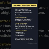 Sich selbst beruhigen lernen. #selbstregulation #psychologie #selbstmitgefühl #achtsamkeit #mindset Sich selbst beruhigen lernen. #selbstregulation #psychologie #selbstmitgefühl #achtsamkeit #mindset