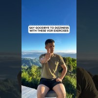 Say goodbye to Dizziness (Vertigo) with these Vestibular Ocular Reflex (VOR) exercises. Say goodbye to Dizziness (Vertigo) with these Vestibular Ocular Reflex (VOR) exercises.