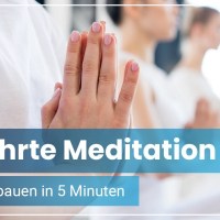 Geführte Meditation – In 5 Minuten Stress abbauen & entspannen Geführte Meditation – In 5 Minuten Stress abbauen & entspannen