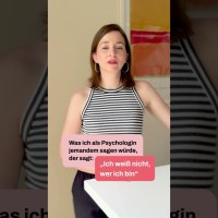 Wenn du das Gefühl hast, dich selbst verloren zu haben, dann möchte ich dir eins sagen: Wenn du das Gefühl hast, dich selbst verloren zu haben, dann möchte ich dir eins sagen: