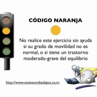 EJERCICIOS CON SILLA (COOKSEY-CAWTHORNE). REHABILITACIÓN VESTIBULAR EJERCICIOS CON SILLA (COOKSEY-CAWTHORNE). REHABILITACIÓN VESTIBULAR